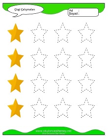 Çizgi Çalışma Sayfaları